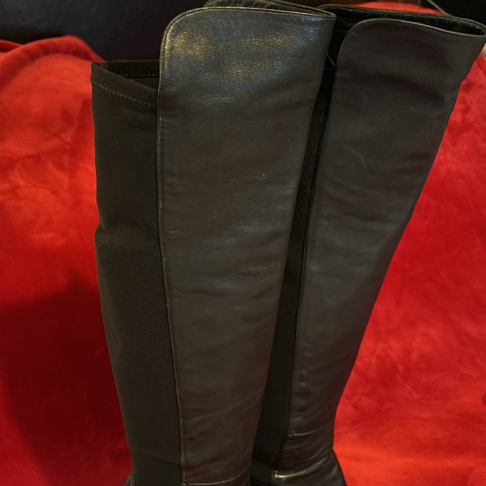 Platform Knee High Stuart Weitzman Boot 8.5 - image 3